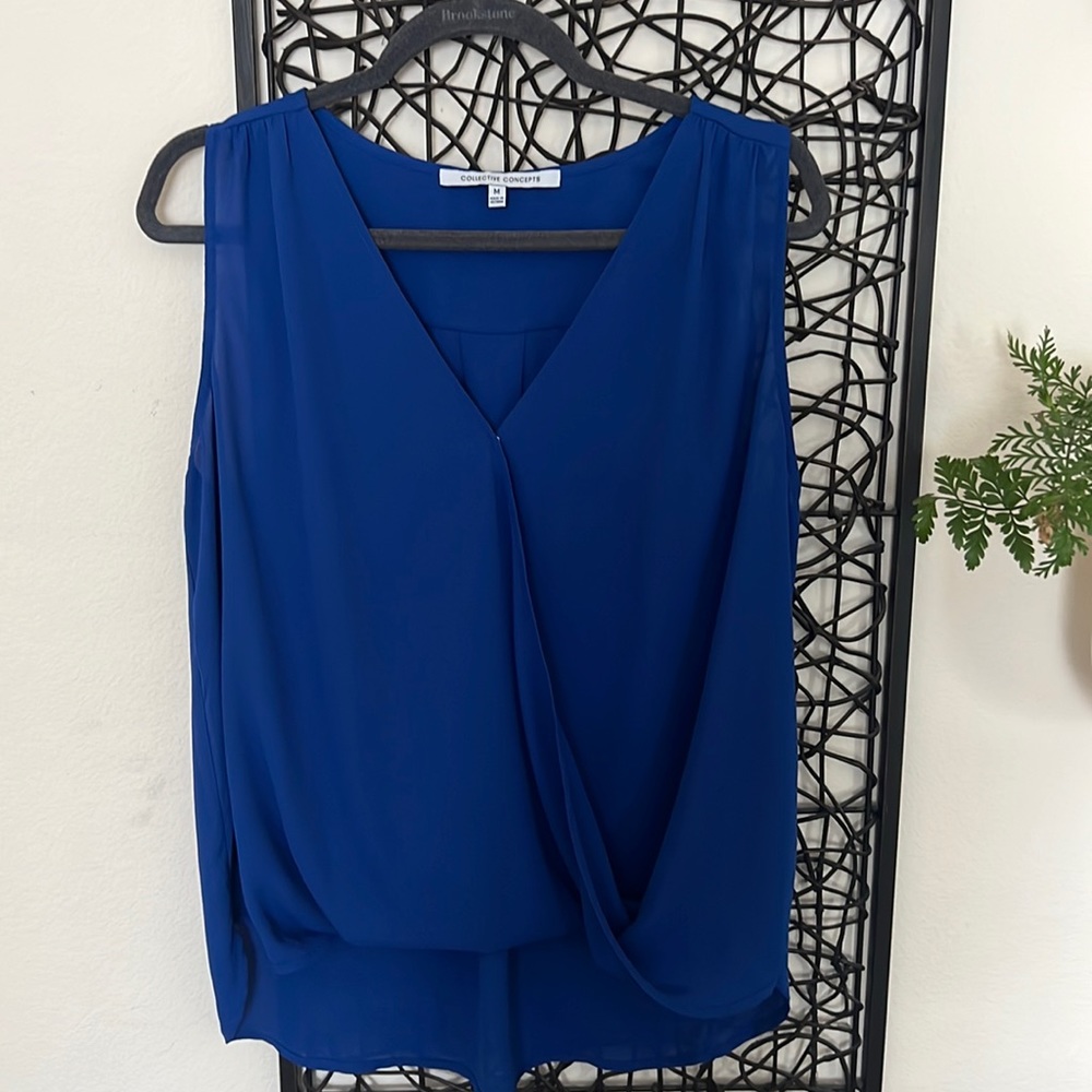 Royal blue tank